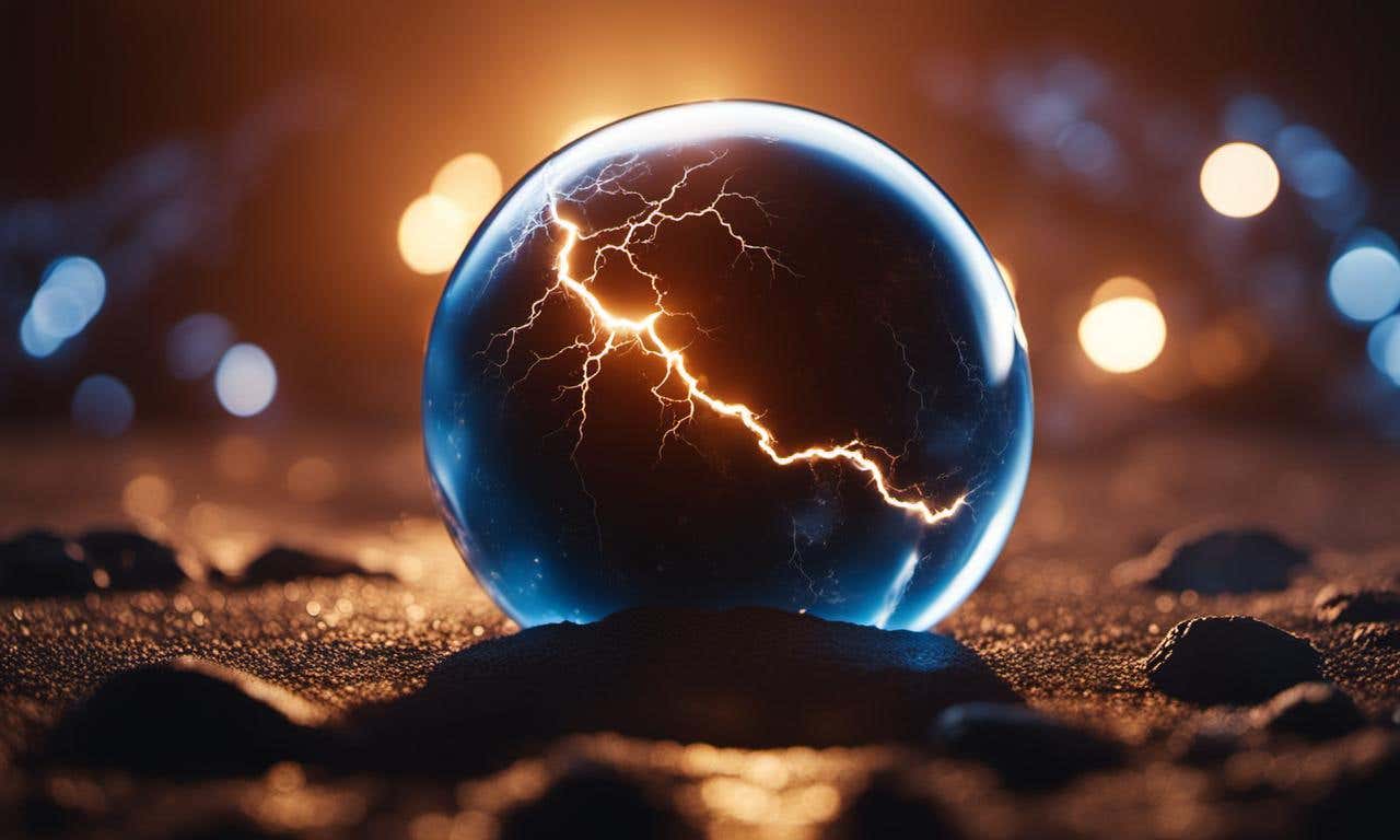 New research suggests tiny electric sparks between water droplets, known as microlightning, may have played a key role in forming life’s building blocks.